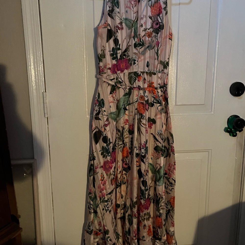 Banana Republic Floral Print Maxi Dress - Multicolor